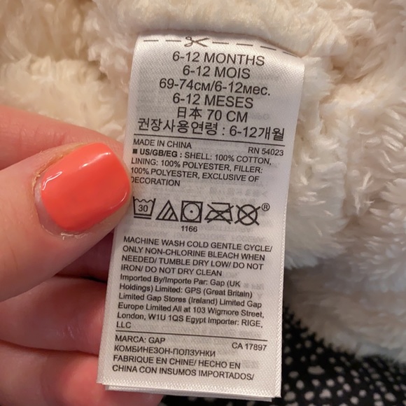 Baby Gap Striped Bunting - EUC - Picture 9 of 10